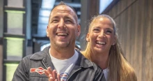Curtis elérzékenyülve búcsúzott a feleségétől: ezt üzente a kosárlabda-vb előtt álló Judie-nak - fotó