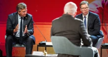 Egymásnak esett a szerb elnök és a horvát kormányfő Ratko Mladic temetése miatt