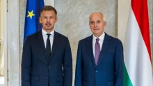 Magyar Péter a köztársasági elnökkel egyeztetett