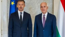 Magyar Péter Baka Andrással egyeztetett a Sándor-palotában