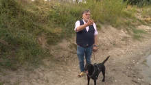 Visszahúzódott a tó vize Galambos Lajos birtokán, második világháborús bomba került elő