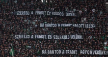 A Fradi főszponzora elhatárolódik a szurkolók fenyegető molinóitól – Így reagált a klub