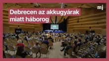 Akkugyárak: feszült hangulatban zajlott a debreceni közmeghallgatás