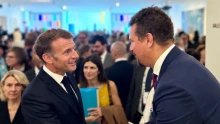 Nagy Ervin nem akárkivel találkozott a francia Riviérán– a magyar filmipar jövője is szóba került Emmanuel Macron társaságában