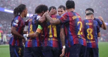 A bajnoki mérkőzések után a Bajnokok Ligájában is gálázott a Barcelona