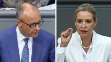 A migránsok deportálásának támogatása miatt támadta Friedrich Merz az AfD-t a Bundestagban