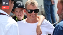 Kimi Räikkönen fia Vettel és Verstappen nyomdokaiba lépett