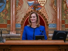 Forsthoffer Ágnes Berlinben tárgyalt a Bundestag elnökével a parlamenti kapcsolatokat erősítéséről
