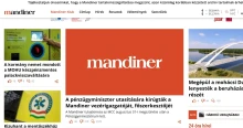 Újra elérhető a Mandiner oldala