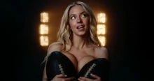 Sydney Sweeney anyaszült meztelenül csábít labdákkal, és kosárpalánkon terpesztett - fotókon a szexi idomok