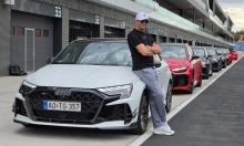 Győri szívvel: 400 lóerős méregzsák vs. 639 lovas sportkombi – brutális Audikat nyúztunk a Hungaroringen