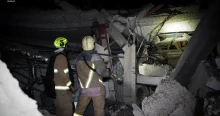 A lengyel határ közelében csapódott teherautóba egy drón Ukrajnában, egy közeli vonat mozdonyát is találat érte