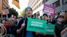Csaknem 150 ezren tüntettek a szélsőjobboldali AfD előretörése ellen Németország-szerte