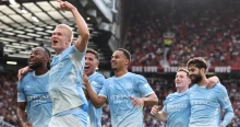 Haaland gólja döntött, emberhátrányban győzte le a Manchester City városi riválisát