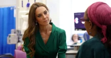 Kórházban kapták lencsevégre Katalin hercegnét
