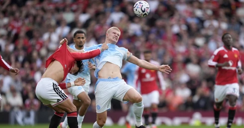 Manchesterben a City az úr és Haaland a király még akkor is, ha emberhátrányban játszik a csapat